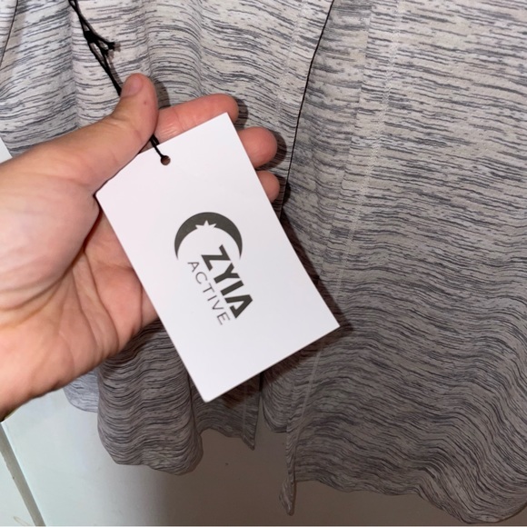Zyia Tops | Zyia Active Split Tie Long Sleeve Top XL - Picture 5 of 6